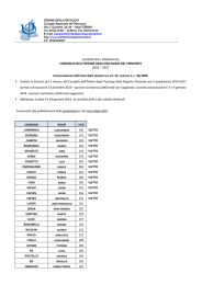 Esito votazioni per il rinnovo del Consiglio dell`Ordine degli