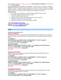 BALLIAMO SUL MONDO - Centro Culturale Mavarta