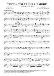 tutta colpa dell`amore - Edizioni Musicali Montefeltro