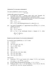 Alcune proprieta` e dimostrazioni
