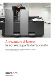 Attrezzature di lavoro: la sicurezza parte dall`acquisto