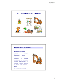 Attrezzature di lavoro