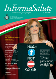 “droga, parliamone coi figli”