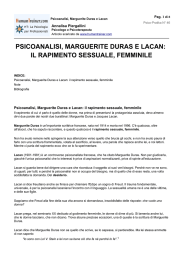 psicoanalisi, marguerite duras e lacan: il rapimento sessuale