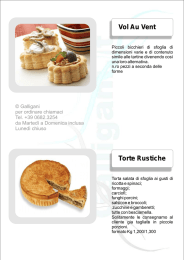 Vol Au Vent Torte Rustiche