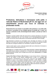 è naturale fidarsi di Neutromed pH 5.5, da oggi con un