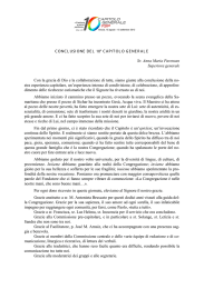 Conclusione del 10° Capitolo generale