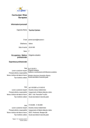 curriculum vitae dirigente scolastico