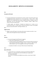 IMPOSTA di Soggiorno - Comune di Giardini Naxos