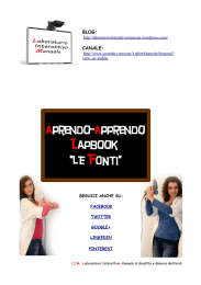 aprendo-apprendo Lapbook ”lE FONTI”