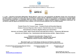 Invito - Ministero dei beni e delle attivit&agrave; culturali e del turismo