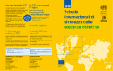 Schede internazionali di sicurezza delle sostanze chimiche