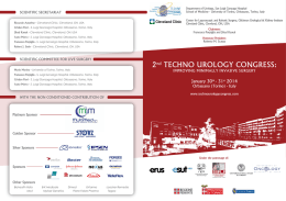 Programma rev02 - Techno Urology Congress