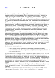 La sclerosi multipla è una malattia neurologica cronica, auto