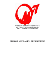 SEZIONE MECCANICA DI PRECISIONE