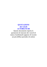 Quotazioni di Mercato RUOTECLASSICHE