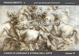 11-c. IL RINASCIMENTO