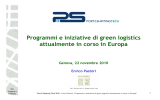 Programmi e iniziative di green logistics attualmente in corso in