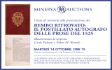 bembo ritrovato: il postillato autografo delle prose del 1525