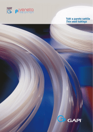 Tubi a parete sottile Thin wall tubings