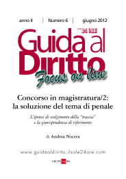 leggi lo speciale di guida al diritto