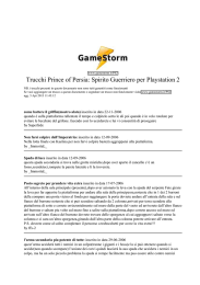 Trucchi Prince of Persia: Spirito Guerriero per