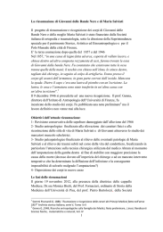 1 La riesumazione di Giovanni delle Bande Nere e di Maria Salviati