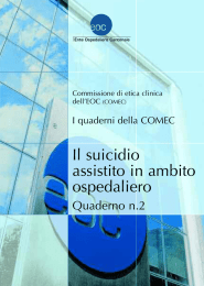 Il suicidio assistito in ambito ospedaliero