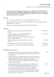 Curriculum Modugno Guido - Università degli Studi di Udine