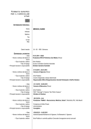 Nome BROICH, GUIDO - Policlinico San Matteo