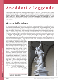 Il ratto delle Sabine – Gli Orazi e i Curiazi