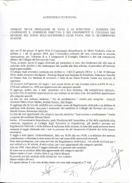 Assemblea dei Soci in data 16 Aprile 2014