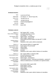 Lucia Di Paolo - Universit&agrave; degli Studi di Trento