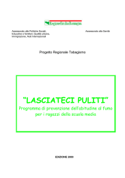 “LASCIATECI PULITI” - Azienda USL di Cesena