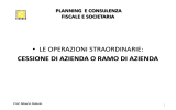 cessioni - Scuola di Economia e Statistica