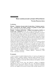 Misure cautelari personali e principio dell