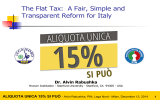 Aliquota unica - Slide del convegno