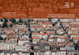 world heritage in switzerland patrimonio mondiale in svizzera