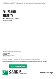 POLIZZA BNL SERENITY