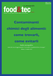 Contaminanti chimici degli alimenti: come trovarli, come evitarli