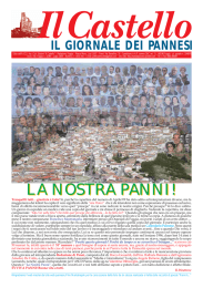 LA NOSTRA PANNI! - Il Castello il giornale dei pannesi