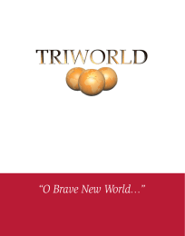 “O Brave New World…”
