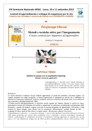 METODI E TECNICHE ATTIVE PER L`INSEGNAMENTO-Ellerani-