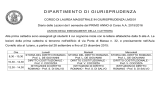 I anno - Dipartimento di Giurisprudenza