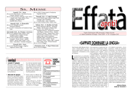 «SAPPIATE DOMINARE LA LINGUA»