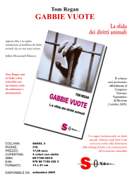 GABBIE VUOTE - oltre la specie