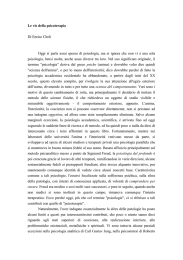 Le vie della psicoterapia Di Enrico Cheli Oggi si parla assai spesso