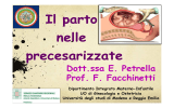 Il parto nelle precesarizzate - AOGOI Regione Emilia Romagna