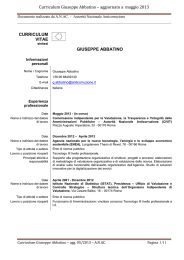 Giuseppe Abbatino - Autorit&agrave; Nazionale Anticorruzione