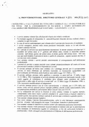 Criteri - Azienda Sanitaria Regionale del Molise